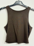 Top scollo americano