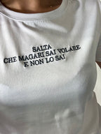 Maglia scritte