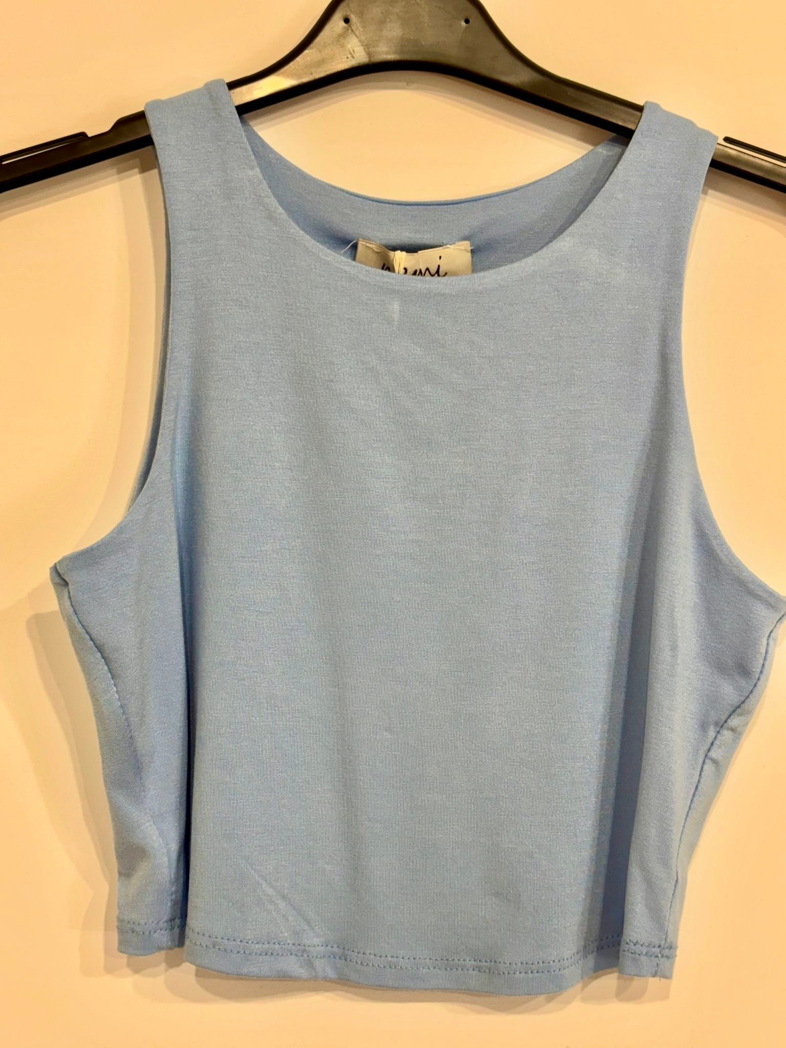 Top scollo americano