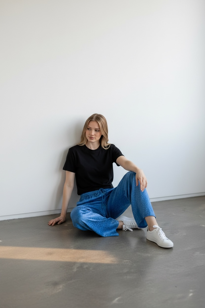 Pantalone animalier