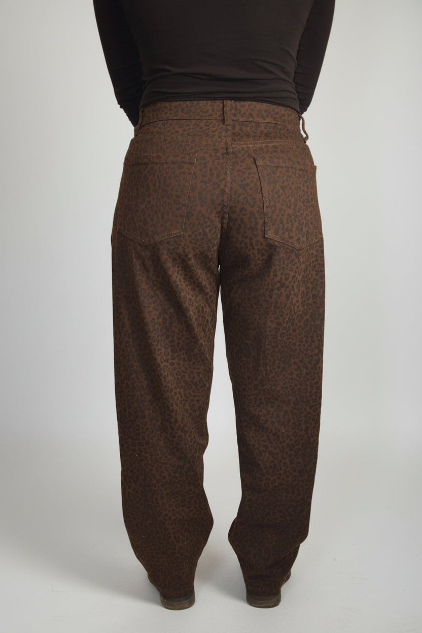 jeans balloon maculato